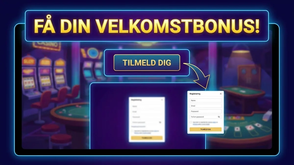 Tilmelding med bonus